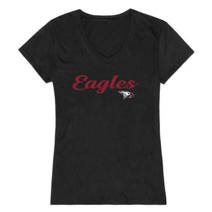 NCCU North Carolina Central University Eagles Womens Script Tee T-Shirt-Campus-Wardrobe