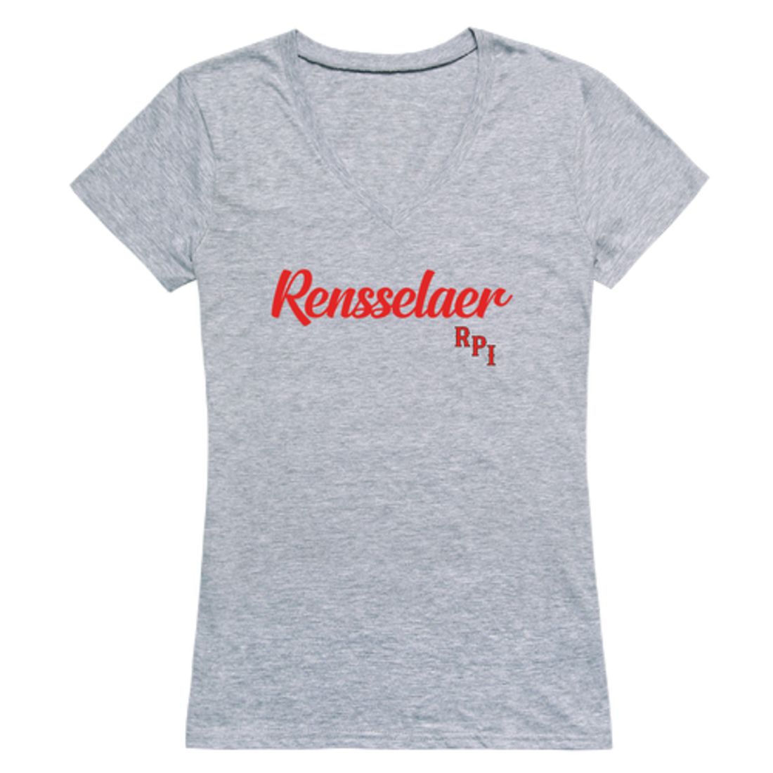 RPI Rensselaer Polytechnic Institute Engineers Womens Script Tee T-Shirt-Campus-Wardrobe