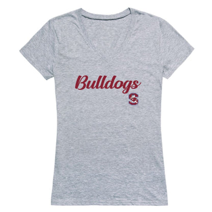 South Carolina State University Bulldogs Womens Script Tee T-Shirt-Campus-Wardrobe