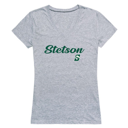 Stetson University Hatters Womens Script Tee T-Shirt-Campus-Wardrobe