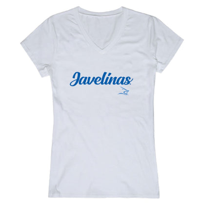 TAMUK Texas A&M University - Kingsville Javelinas Womens Script Tee T-Shirt-Campus-Wardrobe
