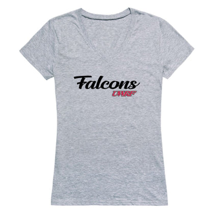 UWRF University of Wisconsin River Falls Falcons Womens Script Tee T-Shirt-Campus-Wardrobe