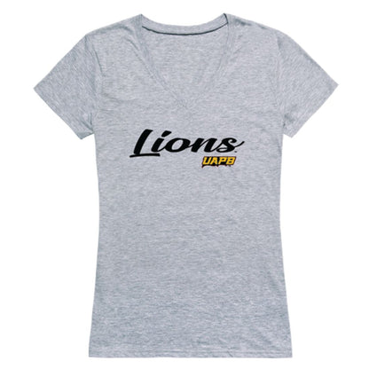 UAPB University of Arkansas Pine Bluffen Lions Womens Script Tee T-Shirt-Campus-Wardrobe