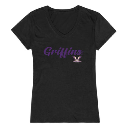 Westminster College Griffins Womens Script Tee T-Shirt-Campus-Wardrobe
