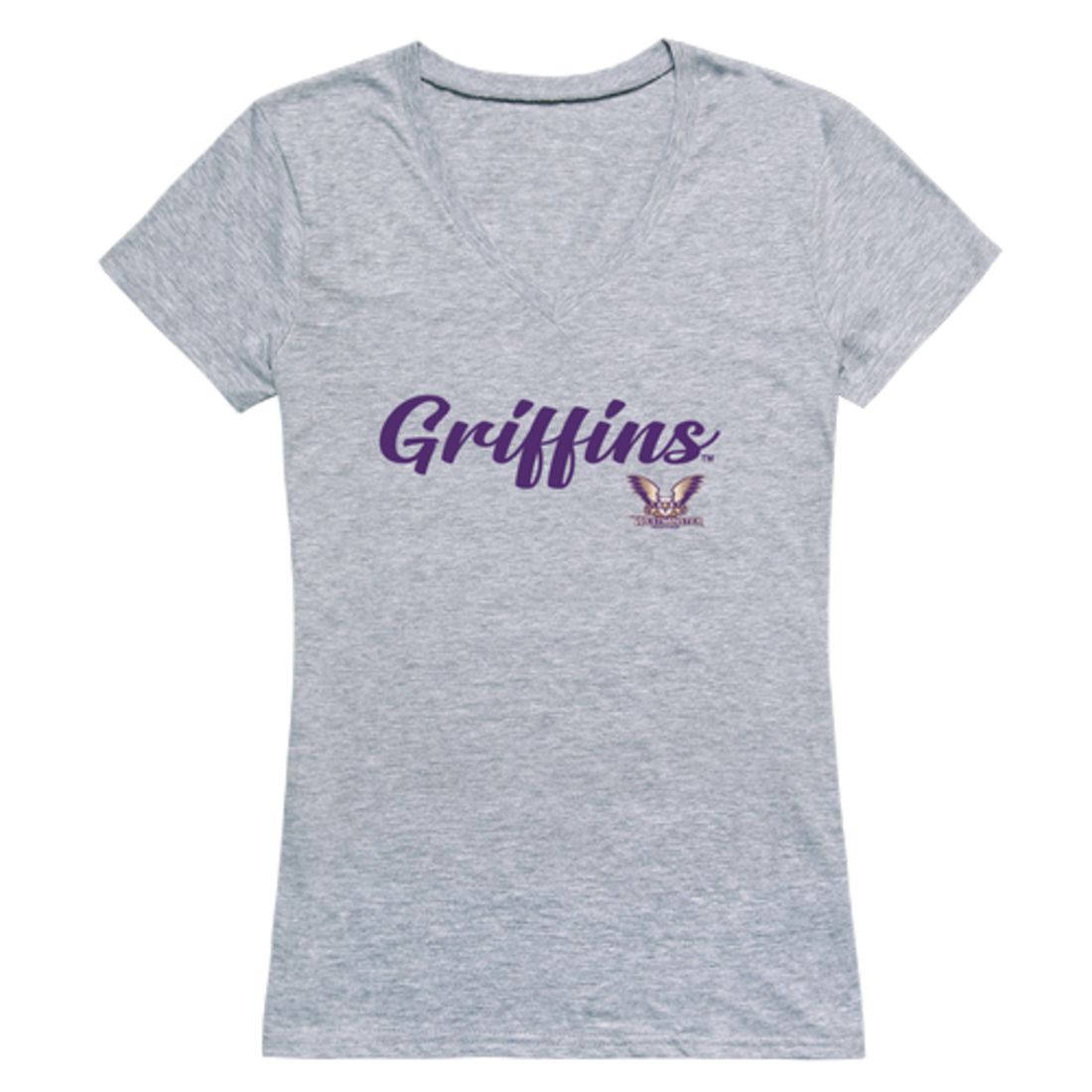 Westminster College Griffins Womens Script Tee T-Shirt-Campus-Wardrobe