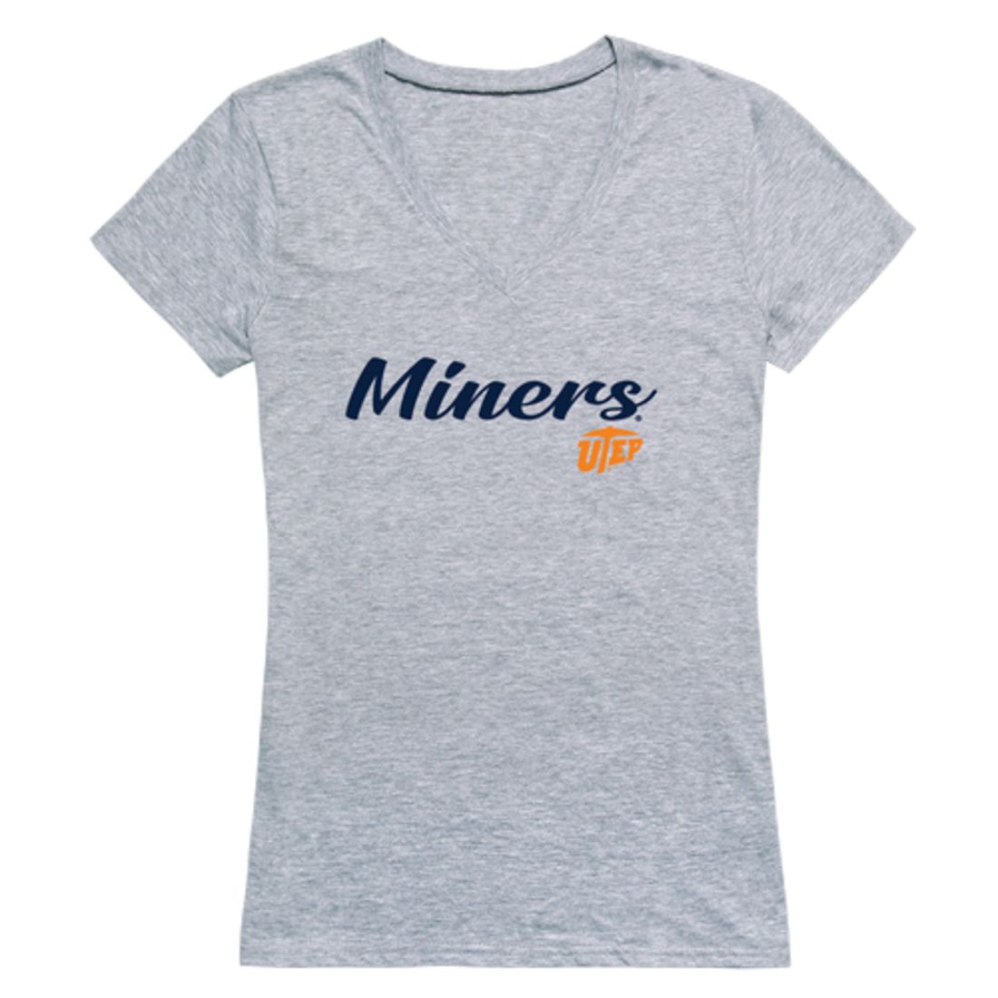 UTEP University of Texas at El Paso Miners Womens Script Tee T-Shirt-Campus-Wardrobe