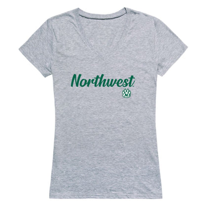 NW Northwest Missouri State University Bearcat Womens Script Tee T-Shirt-Campus-Wardrobe
