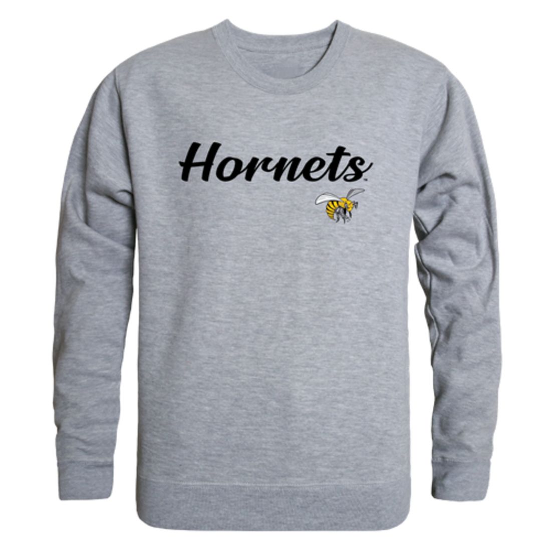 ASU Alabama State University Hornets Script Crewneck Pullover Sweatshirt Sweater Black-Campus-Wardrobe