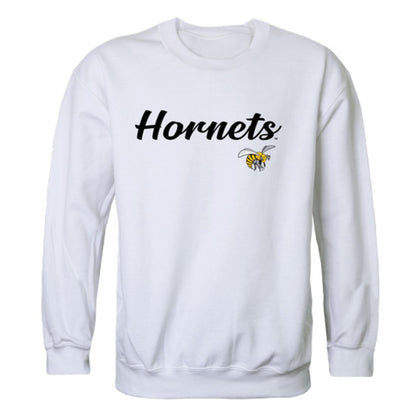 ASU Alabama State University Hornets Script Crewneck Pullover Sweatshirt Sweater Black-Campus-Wardrobe