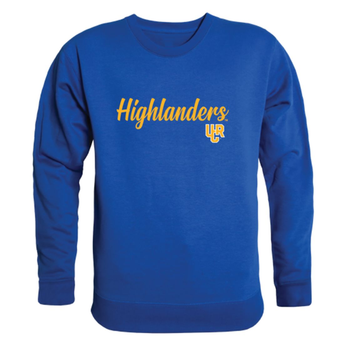 University of California UC Riverside The Highlanders Script Crewneck Pullover Sweatshirt Sweater Black-Campus-Wardrobe