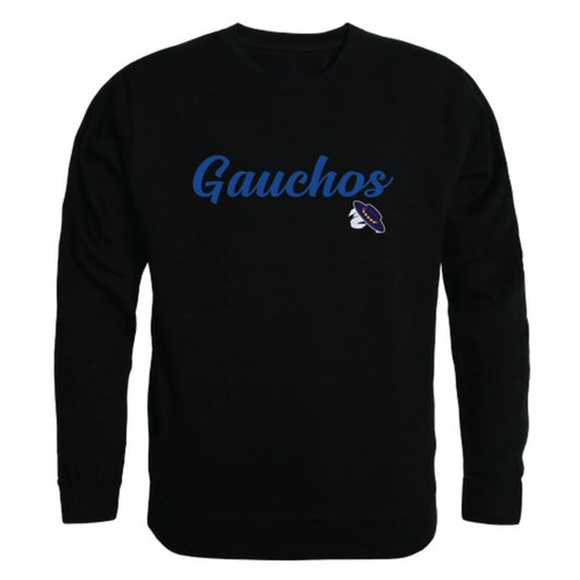 UCSB University of California Santa Barbara Gauchos Script Crewneck Pullover Sweatshirt Sweater Black-Campus-Wardrobe
