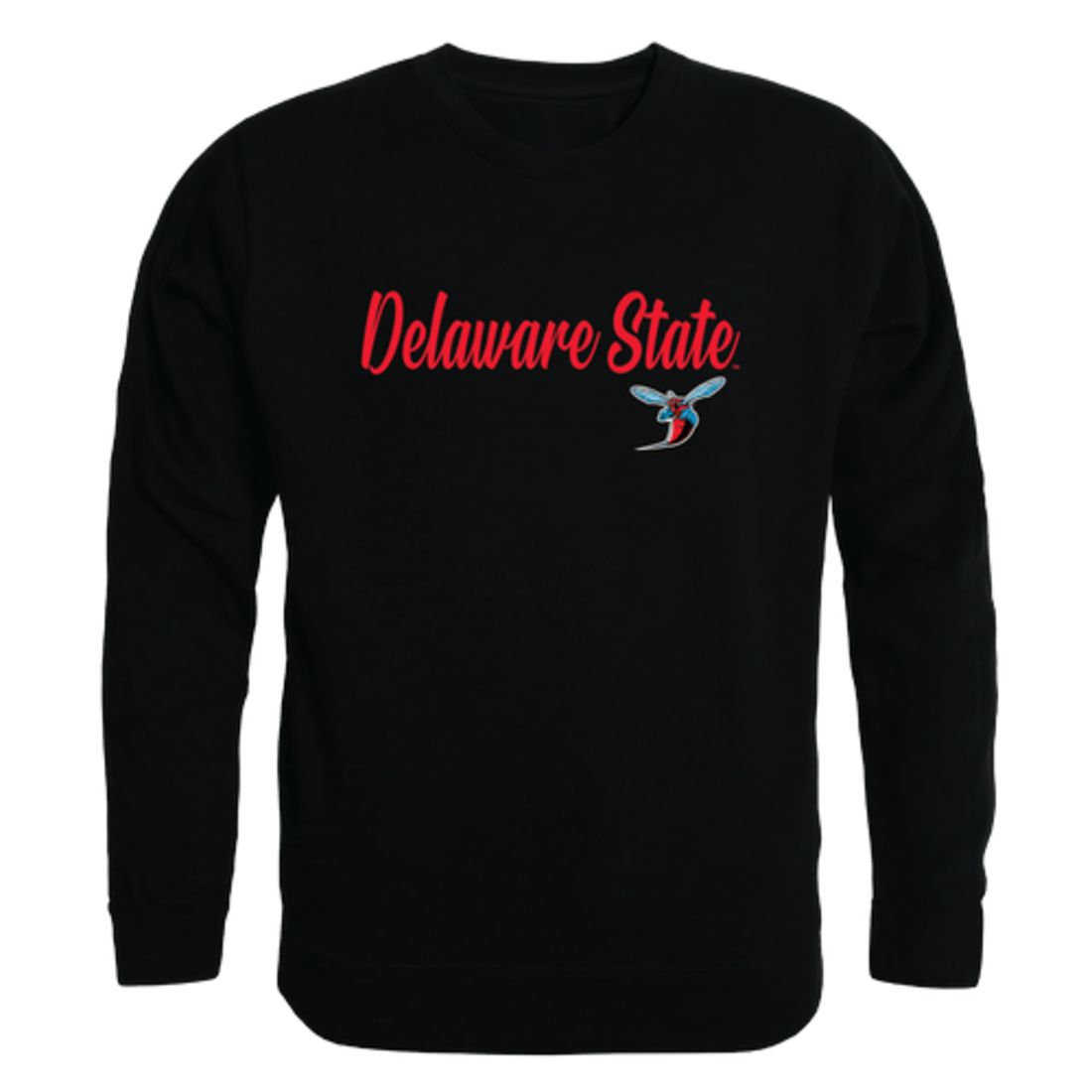 Men´s FISLL Black Delaware State Hornets Applique T-Shirt メンズ-