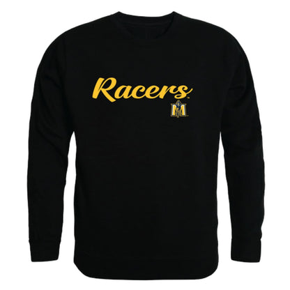 MSU Murray State University Racers Script Crewneck Pullover Sweatshirt Sweater Black-Campus-Wardrobe
