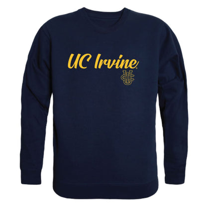 University of California UC Irvine Anteaters Script Crewneck Pullover Sweatshirt Sweater Black-Campus-Wardrobe