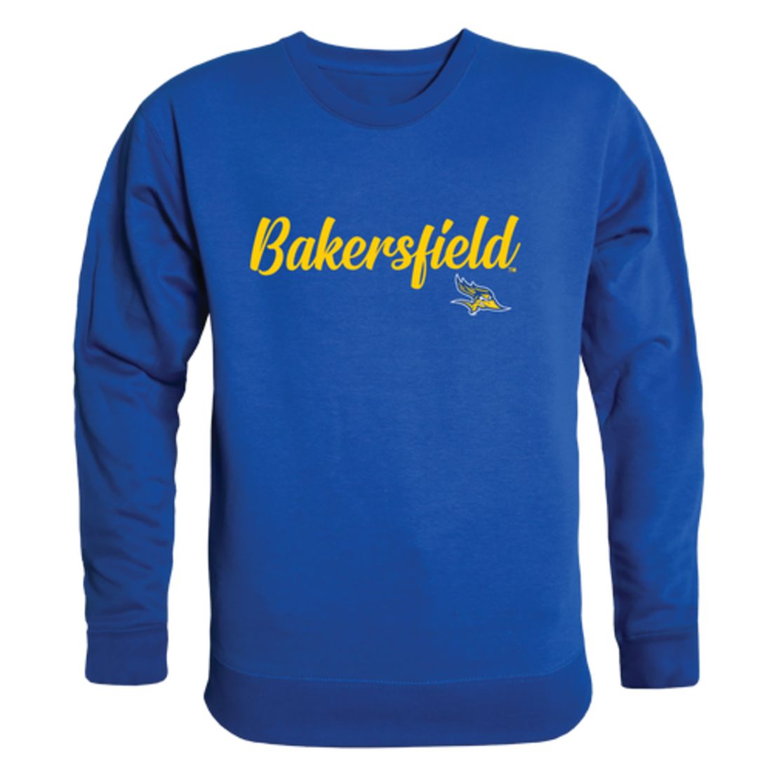CSUB California State University Bakersfield Roadrunners Script Crewneck Pullover Sweatshirt Sweater Black-Campus-Wardrobe