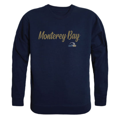 CSUMB California State University Monterey Bay Otters Script Crewneck Pullover Sweatshirt Sweater Black-Campus-Wardrobe