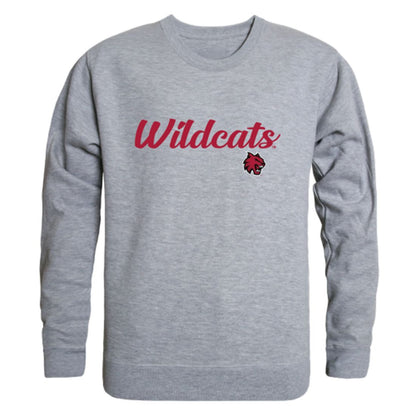 CWU Central Washington University Wildcats Script Crewneck Pullover Sweatshirt Sweater Black-Campus-Wardrobe