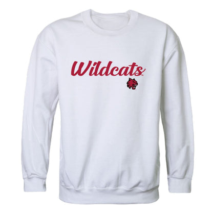 CWU Central Washington University Wildcats Script Crewneck Pullover Sweatshirt Sweater Black-Campus-Wardrobe