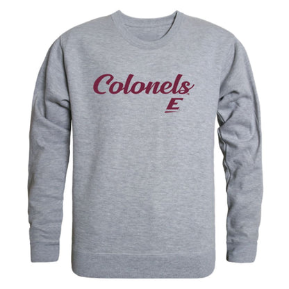 EKU Eastern Kentucky University Colonels Script Crewneck Pullover Sweatshirt Sweater Black-Campus-Wardrobe