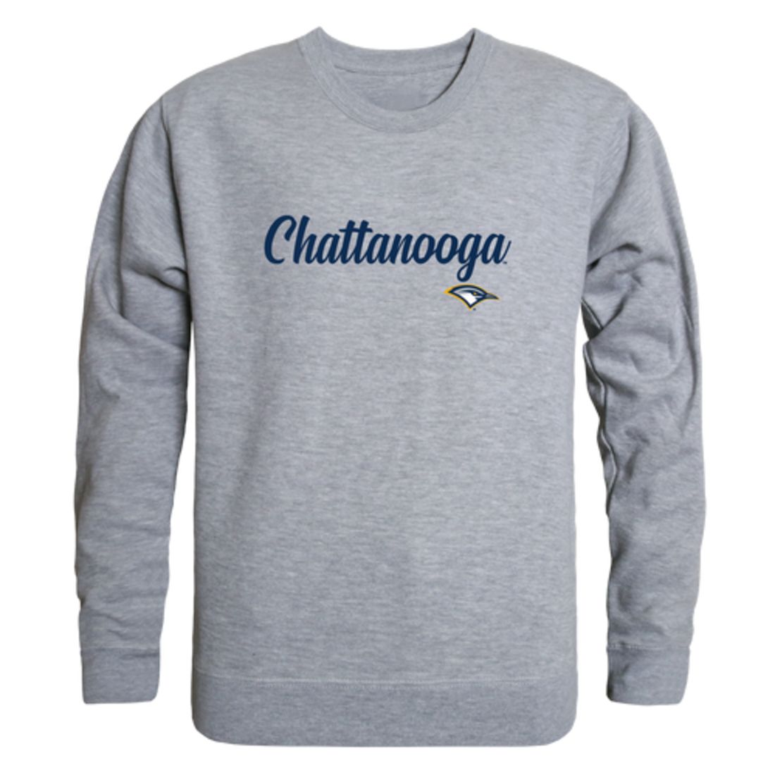 UTC University of Tennessee at Chattanooga MOCS Script Crewneck Pullover Sweatshirt Sweater Black-Campus-Wardrobe