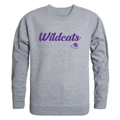 ACU Abilene Christian University Wildcats Script Crewneck Pullover Sweatshirt Sweater Black-Campus-Wardrobe