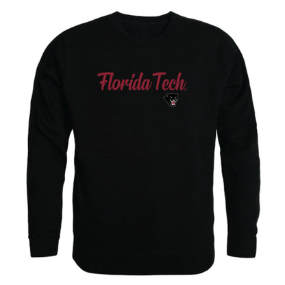 FIorida Institute of Technology Panthers Script Crewneck Pullover Sweatshirt Sweater Black-Campus-Wardrobe