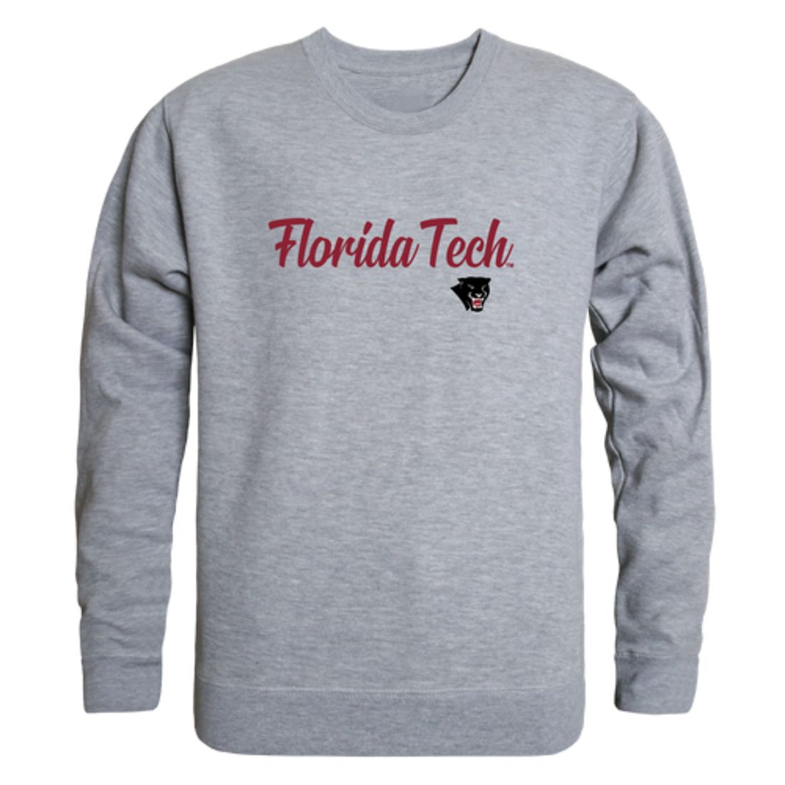 FIorida Institute of Technology Panthers Script Crewneck Pullover Sweatshirt Sweater Black-Campus-Wardrobe