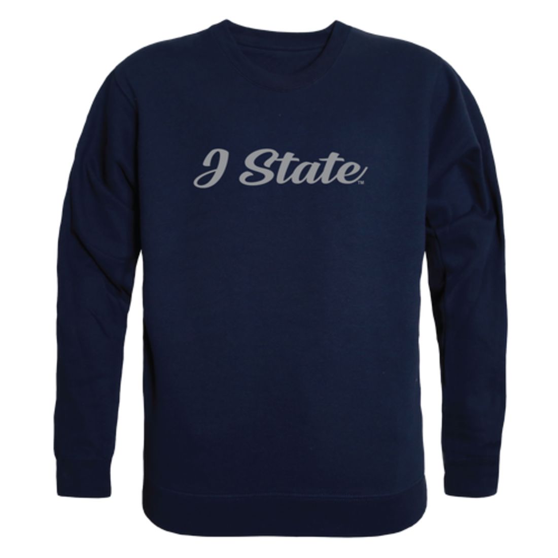 JSU Jackson State University Tigers Script Crewneck Pullover Sweatshirt Sweater Black-Campus-Wardrobe