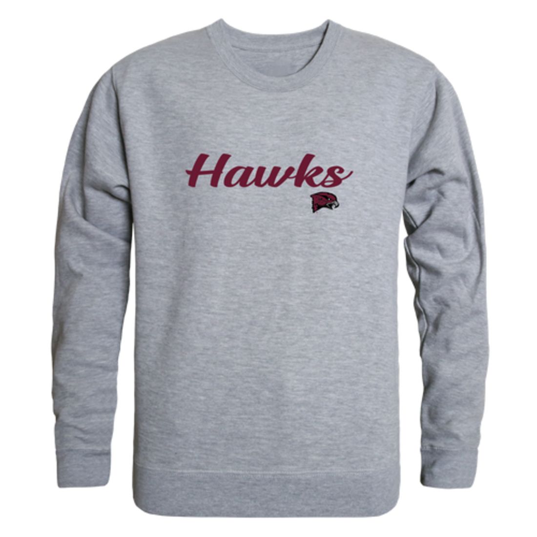 UMES University of Maryland Eastern Shore Hawks Script Crewneck Pullover Sweatshirt Sweater Black-Campus-Wardrobe