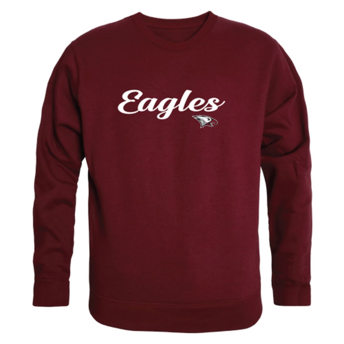 NCCU North Carolina Central University Eagles Script Crewneck Pullover Sweatshirt Sweater Black-Campus-Wardrobe