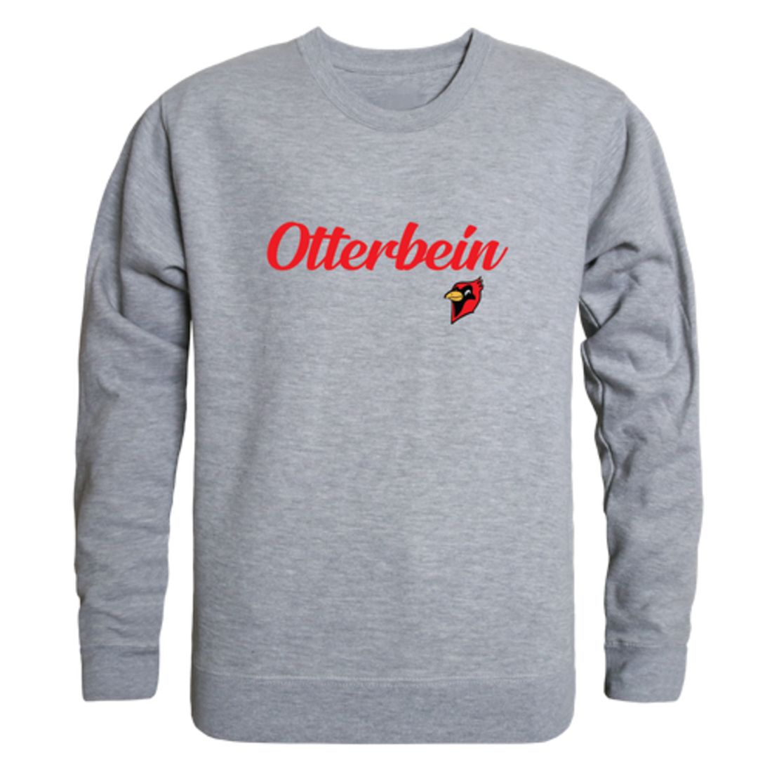 Otterbein University Cardinals Script Crewneck Pullover Sweatshirt Sweater Black-Campus-Wardrobe