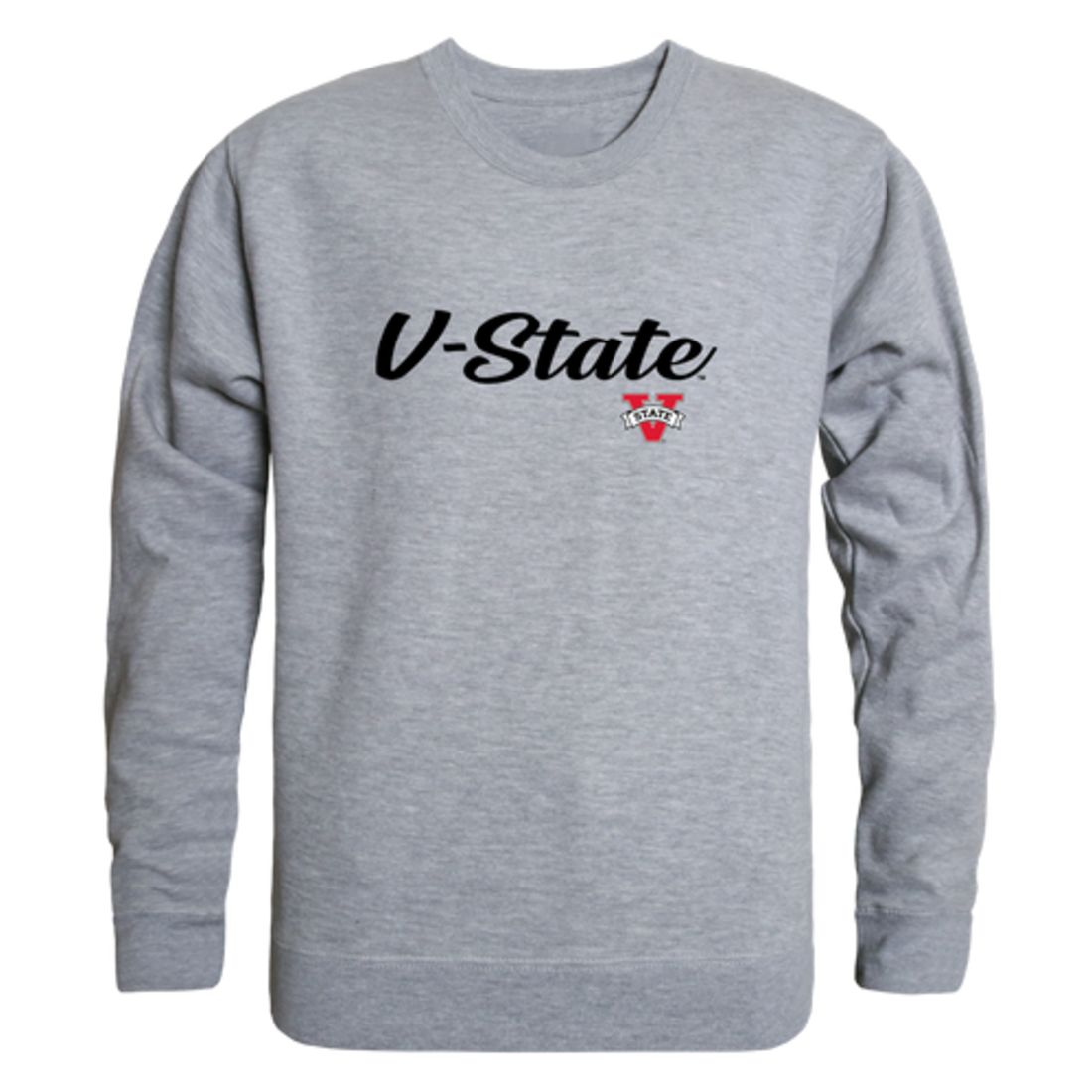 Valdosta V-State University Blazers Script Crewneck Pullover Sweatshirt Sweater Black-Campus-Wardrobe