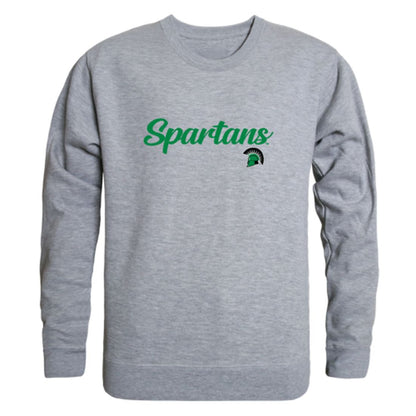 USC University of South Carolina Upstate Spartans Script Crewneck Pullover Sweatshirt Sweater Black-Campus-Wardrobe