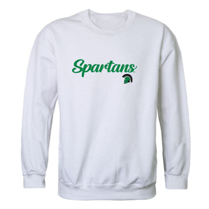 USC University of South Carolina Upstate Spartans Script Crewneck Pullover Sweatshirt Sweater Black-Campus-Wardrobe