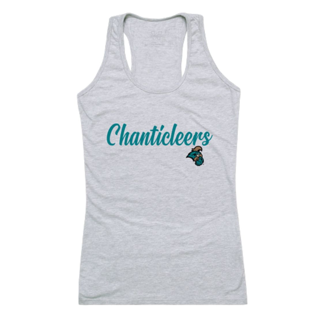 CCU Coastal Carolina University Chanticleers Womens Script Tank Top T-Shirt-Campus-Wardrobe