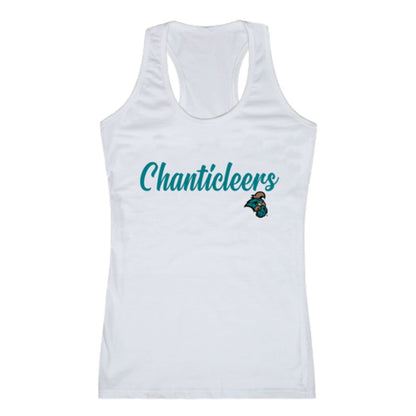 CCU Coastal Carolina University Chanticleers Womens Script Tank Top T-Shirt-Campus-Wardrobe