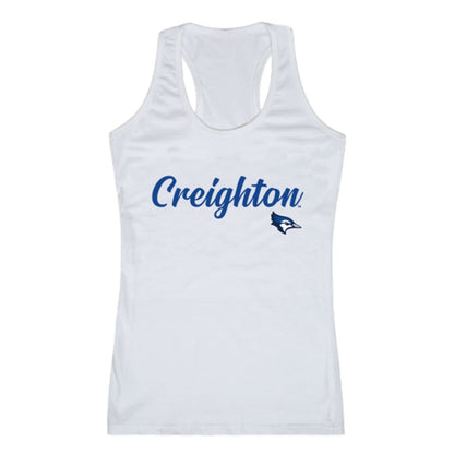 Creighton Universityjays Womens Script Tank Top T-Shirt-Campus-Wardrobe