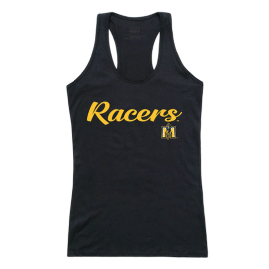 MSU Murray State University Racers Womens Script Tank Top T-Shirt-Campus-Wardrobe
