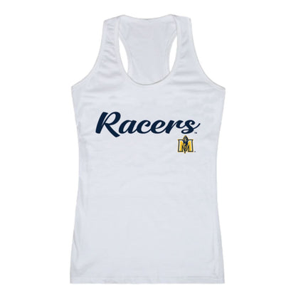 MSU Murray State University Racers Womens Script Tank Top T-Shirt-Campus-Wardrobe