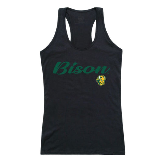 NDSU North Dakota State University Bison Thundering Herd Womens Script Tank Top T-Shirt-Campus-Wardrobe