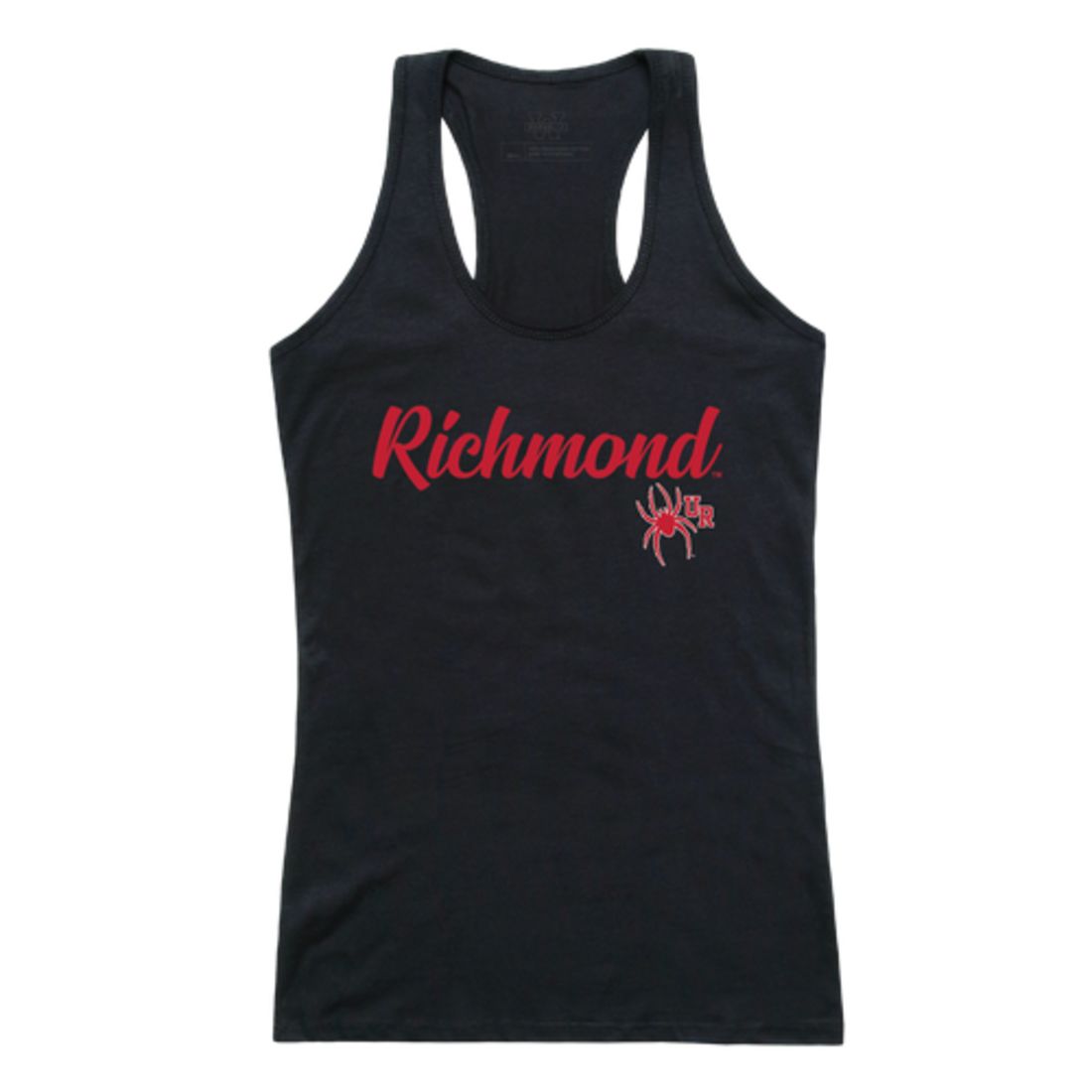 University of Richmond Spiders Womens Script Tank Top T-Shirt-Campus-Wardrobe