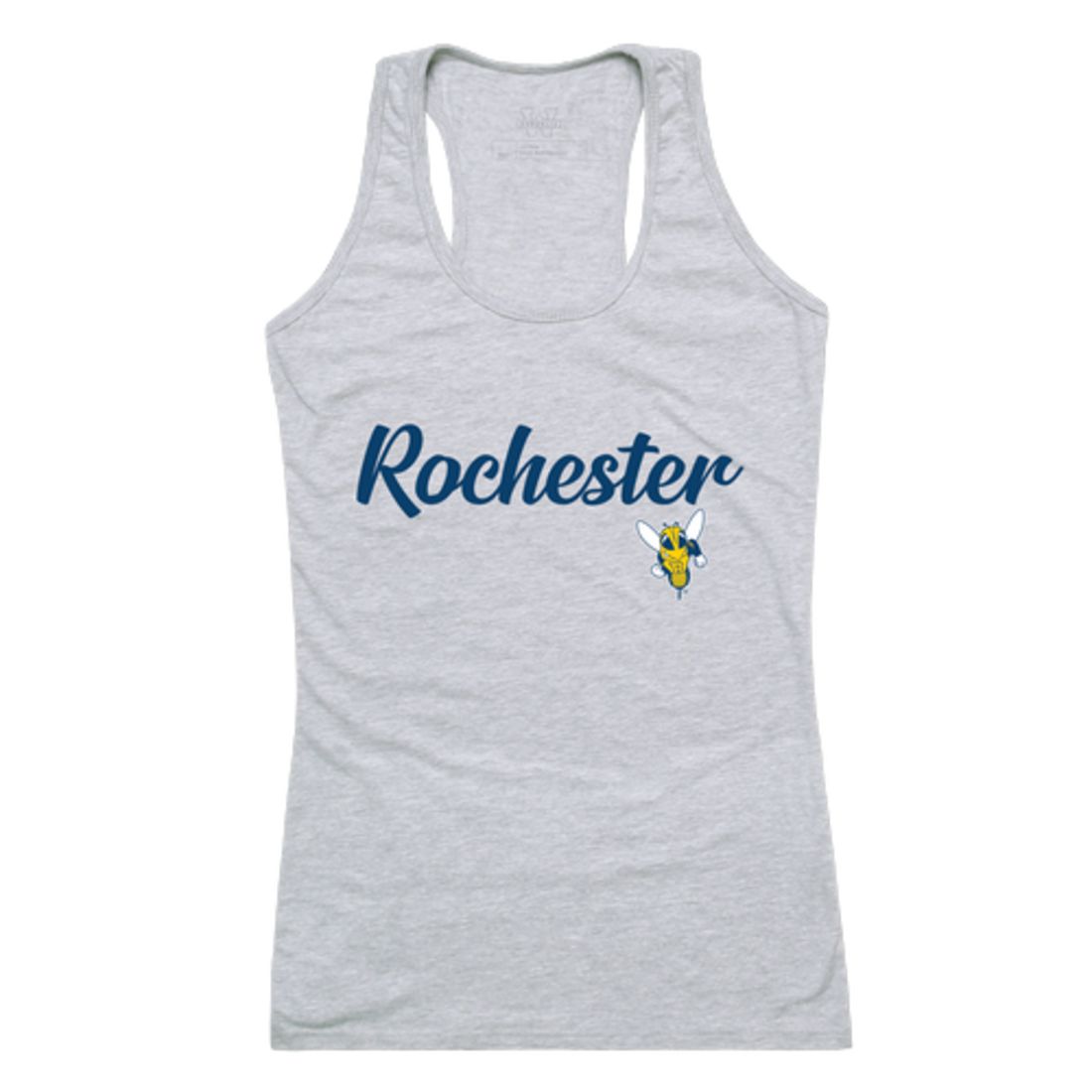 University of Rochester Yellowjackets Womens Script Tank Top T-Shirt-Campus-Wardrobe