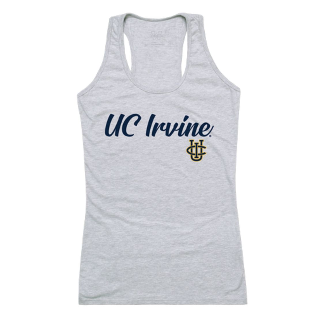 University of California UC Irvine Anteaters Womens Script Tank Top T-Shirt-Campus-Wardrobe