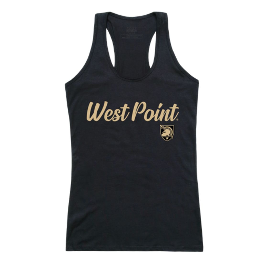 USMA United States Military Academy West Point ArmyNights Womens Script Tank Top T-Shirt-Campus-Wardrobe