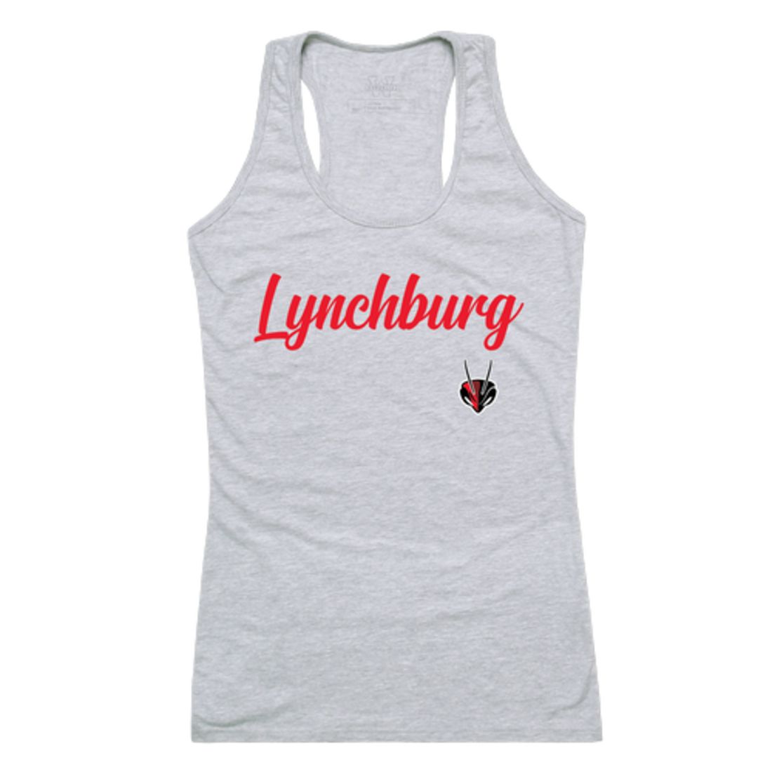 Lynchburg College Hornets Womens Script Tank Top T-Shirt-Campus-Wardrobe