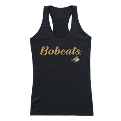 Montana State University Bobcats Womens Script Tank Top T-Shirt-Campus-Wardrobe