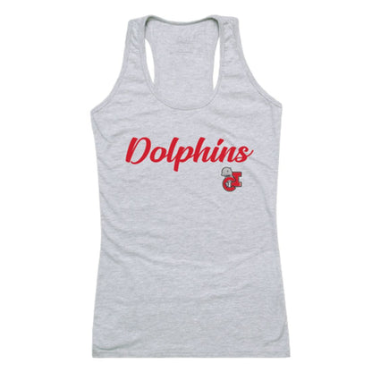 CSUCI California State University Channel Islands The Dolphins Womens Script Tank Top T-Shirt-Campus-Wardrobe