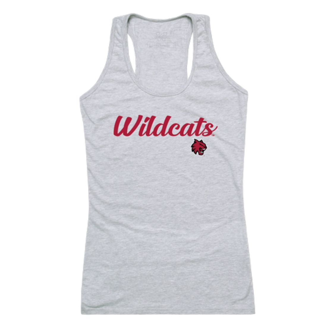 CWU Central Washington University Wildcats Womens Script Tank Top T-Shirt-Campus-Wardrobe