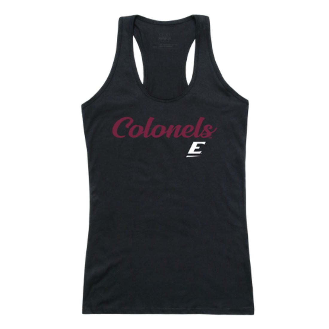 EKU Eastern Kentucky University Colonels Womens Script Tank Top T-Shirt-Campus-Wardrobe