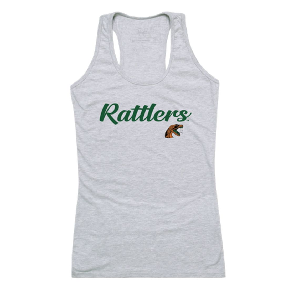 FAMU Florida A&M University Rattlers Womens Script Tank Top T-Shirt-Campus-Wardrobe